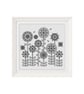 Floral Blackwork Embroidery Chart: Retro Flower Design (PDF Download) - Image 8