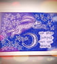 Hare and Moon Card - READY TO SHIP - Image 3