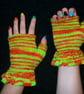 Fingerless Gloves with Ruffle Cuff Knitting Pattern. PDF Knitting Pattern - Image 3