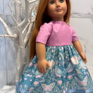 Blue Bird Dress