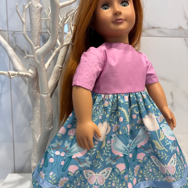 Blue Bird Dress