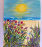 A4 Art Print: Coastal Flowers - Image 7