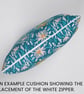  Modern Art Cushion, Original Abstract Design - Image 4