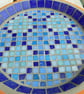 Moroccan Garden Mosaic Bird Bath - Image 3