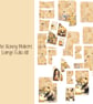 The Honey Makers Large Folio Scrapbooking, Ephemera, Journal, Digital Download