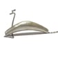 handmade sterling silver pod pendant - Image 6
