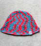CROCHET PATTERN PDF Fruity Ombre Bucket Hat - Image 1