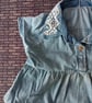 Embroidered Denim Shirt Peg or Storage Bag - Image 6