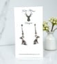 Charm Earrings - Sitting Dalmatian