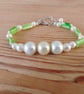 Handmade beaded bracelet. - Image 4