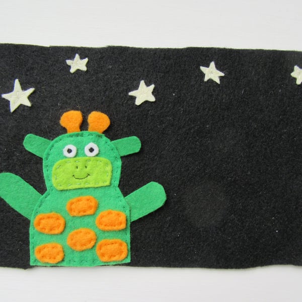 Space themed personalised kids door sign, nursery decor, 