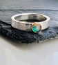 HANDMADE SILVERSMITH JEWELLERY Gold Opal Ring, Handmade Urban WEDDING
