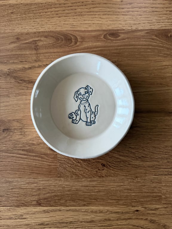 Ceramic Dalmatian dish