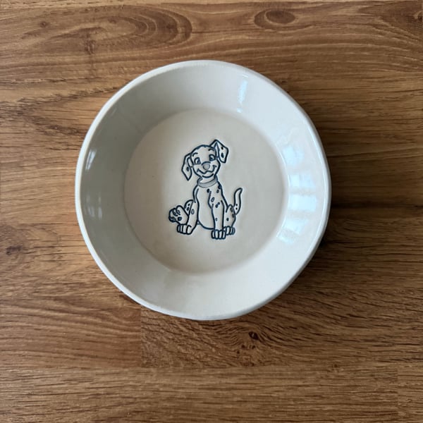 Ceramic Dalmatian dish