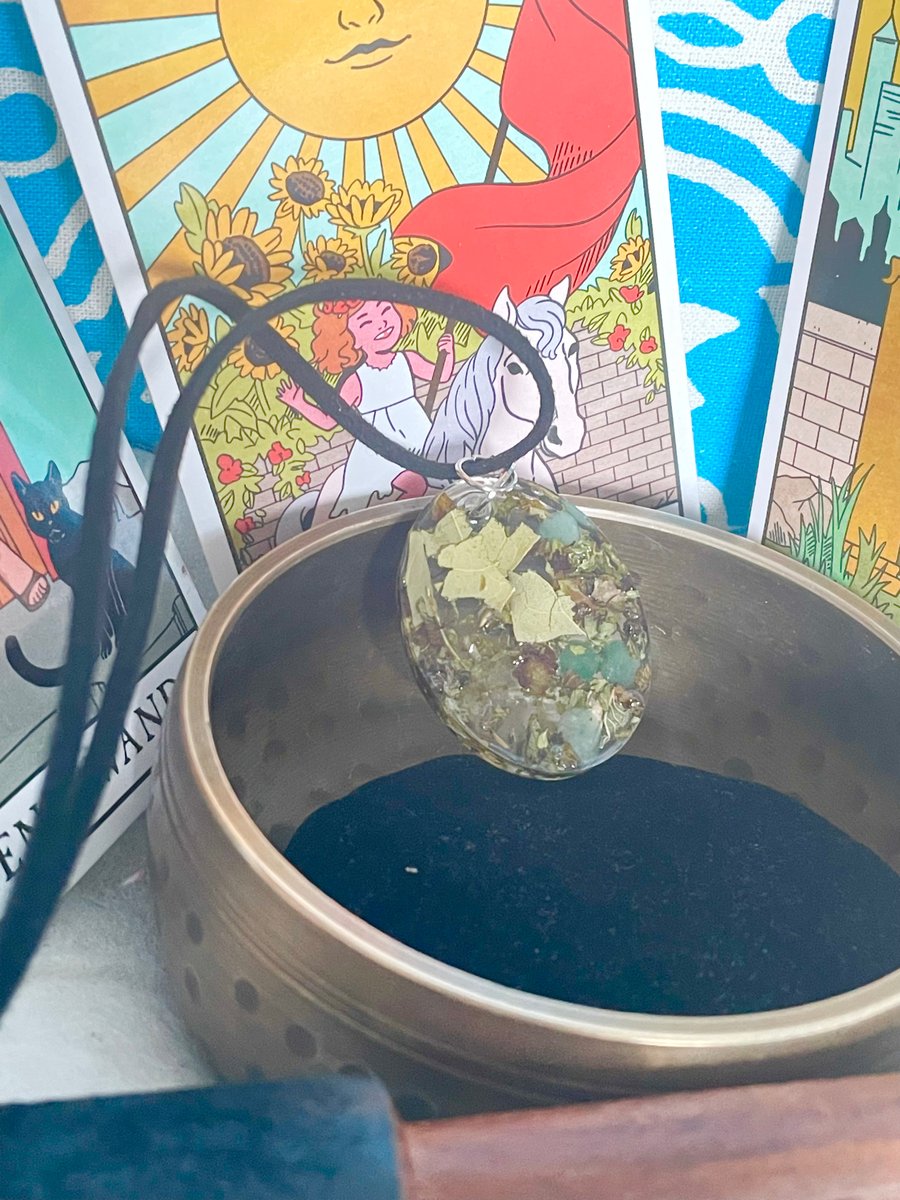 Success ‘Spell Jar’ Necklace in Resin