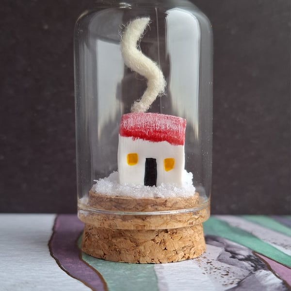 Mini Bothy Jar - Red Roof