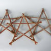 Medium Willow Star Handwoven Made in Scotland Eco Willow Home Decoration
