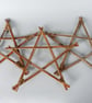 Medium Willow Star Handwoven Made in Scotland Eco Willow Home Decoration