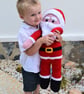 Santa and Rudolph knitting pattern, Knitted Christmas toys, Digital Pattern - Image 6