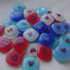 Love Tokens, Love Heart Pebbles, Valentines Gift, Wedding Favours