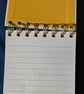 Quirky art A6 reporters notebooks hand decorated with original ghost and dogart - Image 2