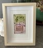 Tree in a Stamp Plant Pot 1  Collagraph print - Made in Yorkshire Original Print - Image 3