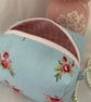 Boxy Cosmetic Bag, Square Zipped Purse, Travel Pouch, Make up Bag - Image 3