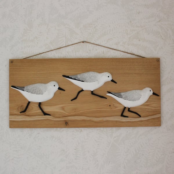 Sanderling wall hanging