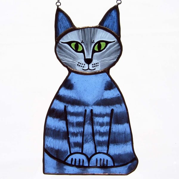 Blue Cat Light Catcher