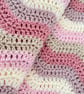 Pink Baby Blanket - Handmade Crochet - Newborn Girl Gift - Image 4