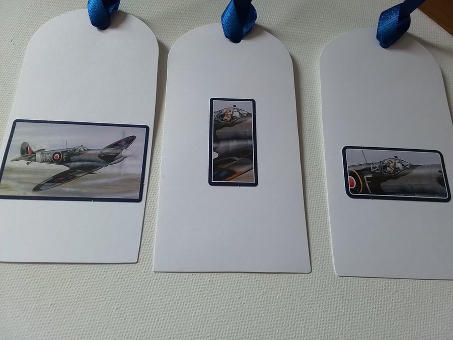 Spitfire gift tags. Spitfire. Gift tags. Ref 422