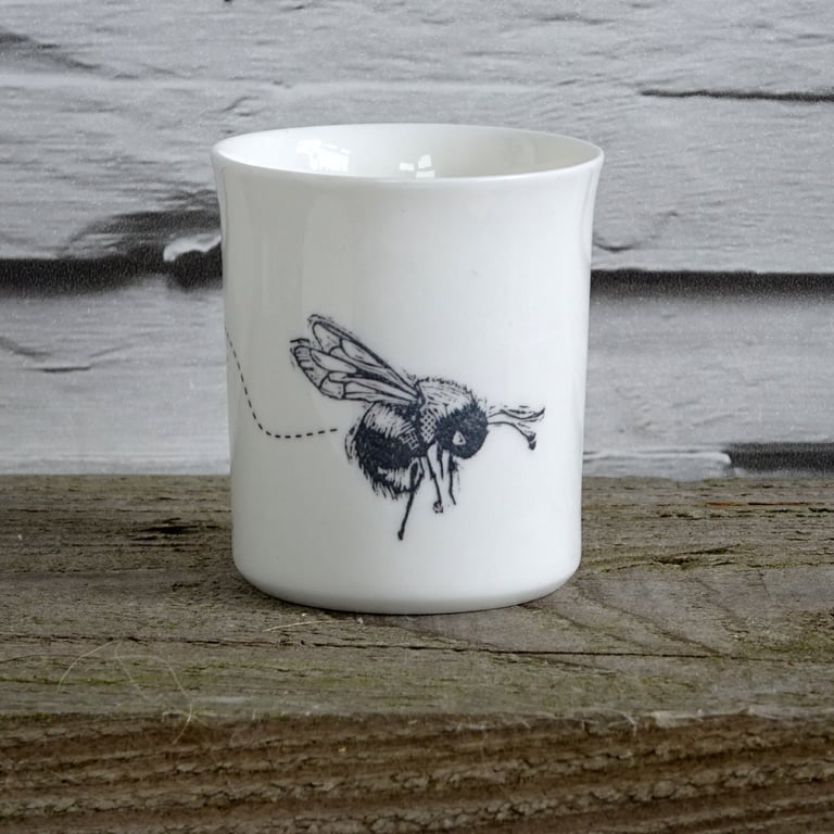 Bee Ceramic Tea Light Holder - bee lover gift, candle holder, mothers day