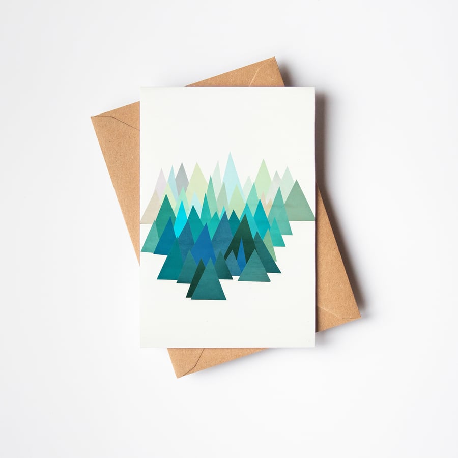 Blue Mountain Card - Cold Mountain