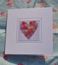 Heart of Roses handmade card - Image 1