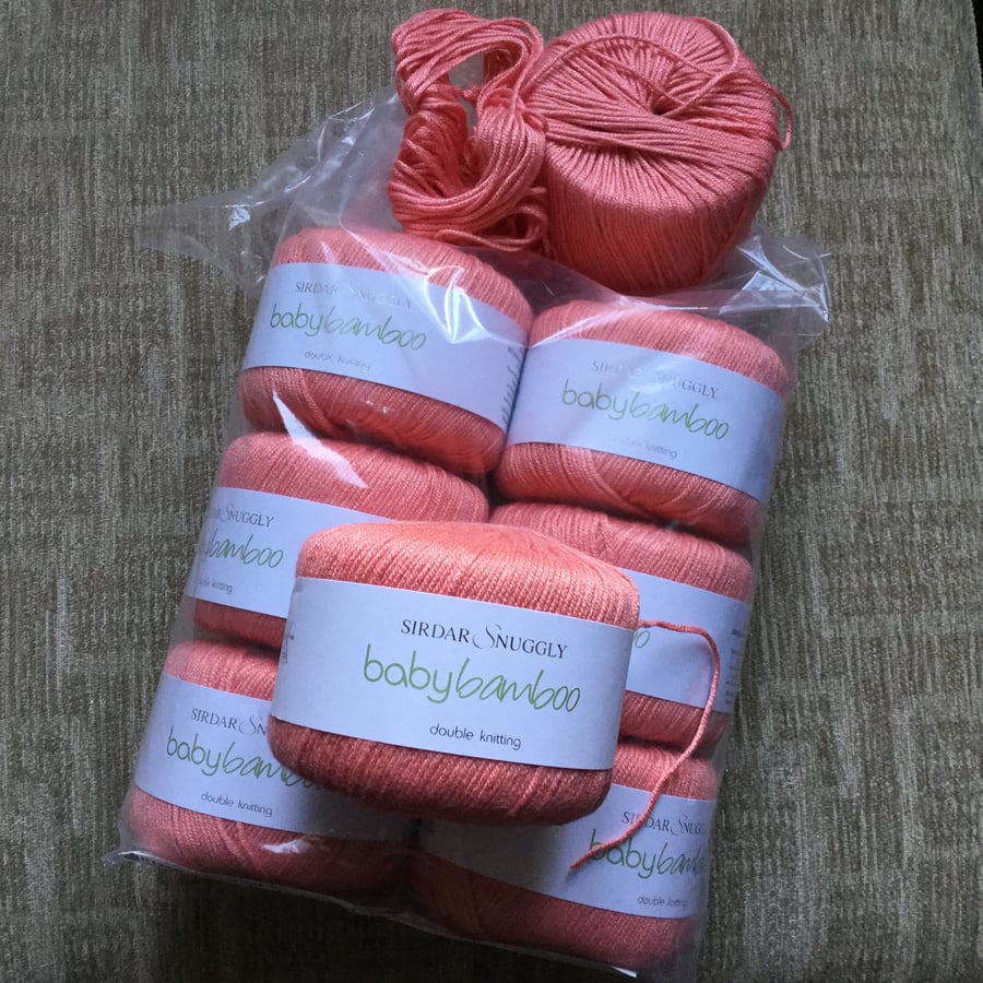 Sirdar Snuggly Baby Bamboo DK Yarn