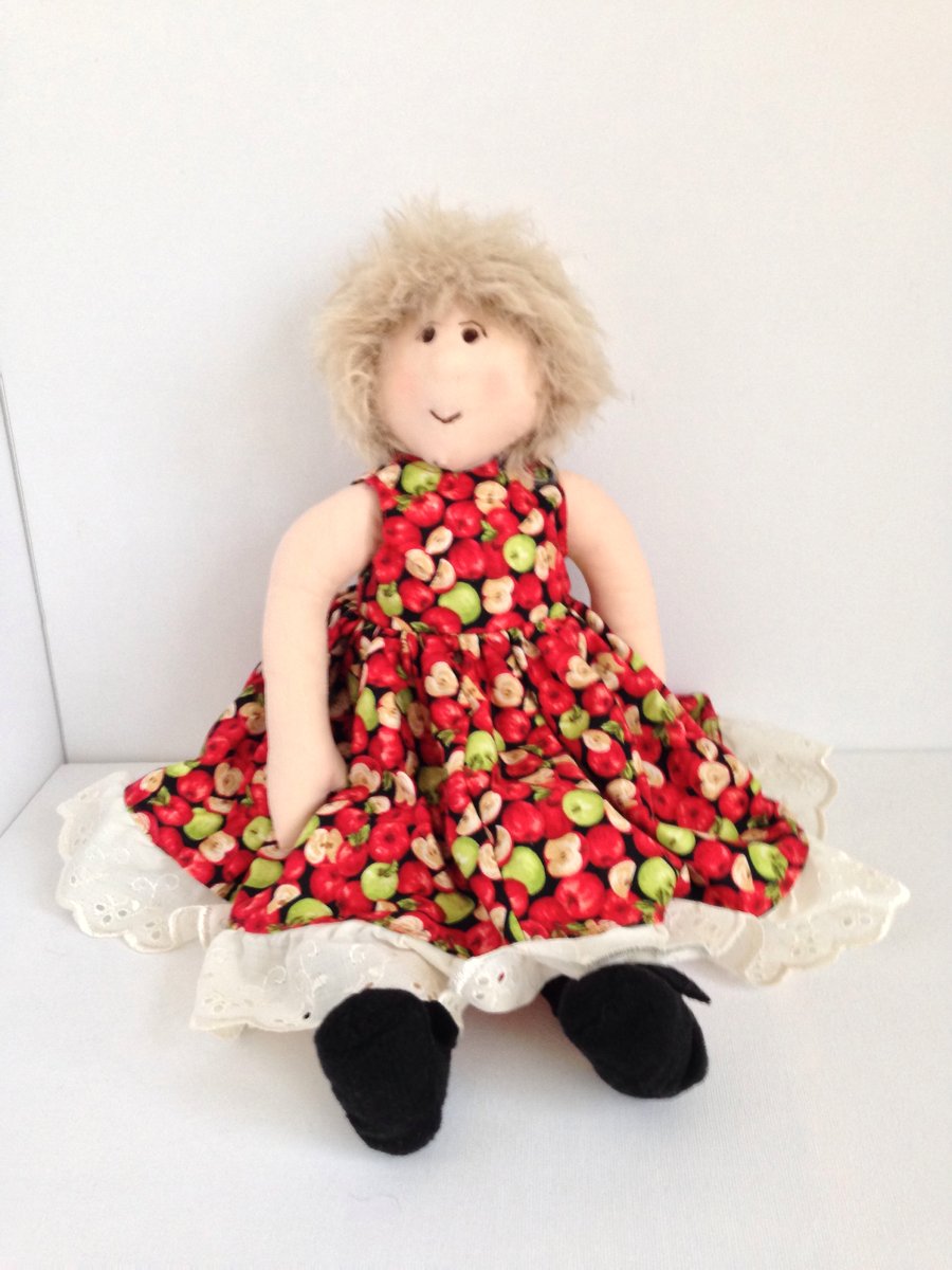 Special Christmas offer - Tulip - 42cm rag doll (free postage)