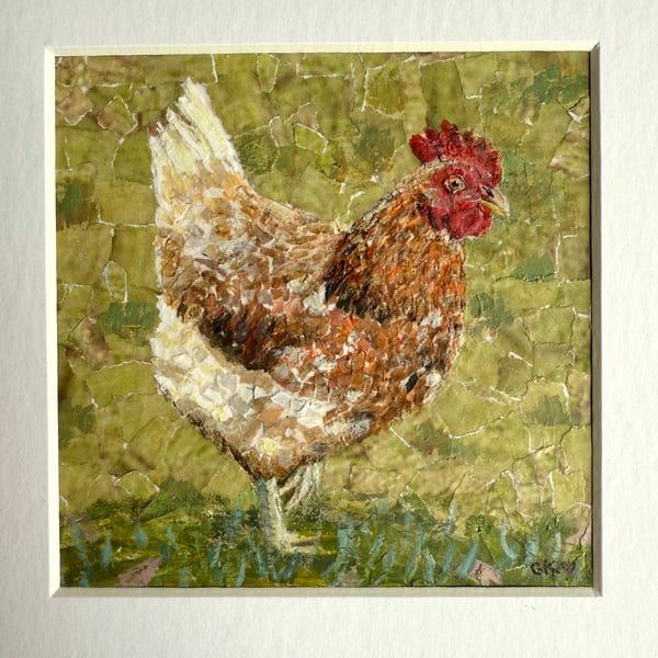 Hen Collage