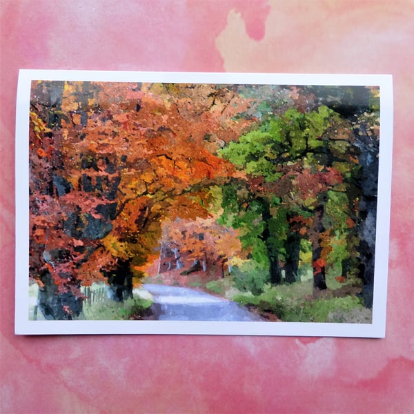 Autumn in Glenlivet Greeting Card