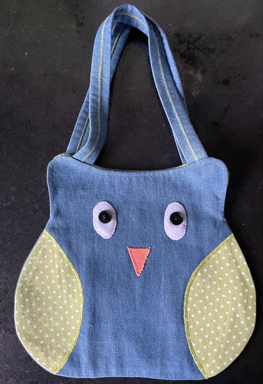 Owl Mini Tote Bag