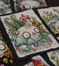 fungi skull - original aceo illustration - Image 2