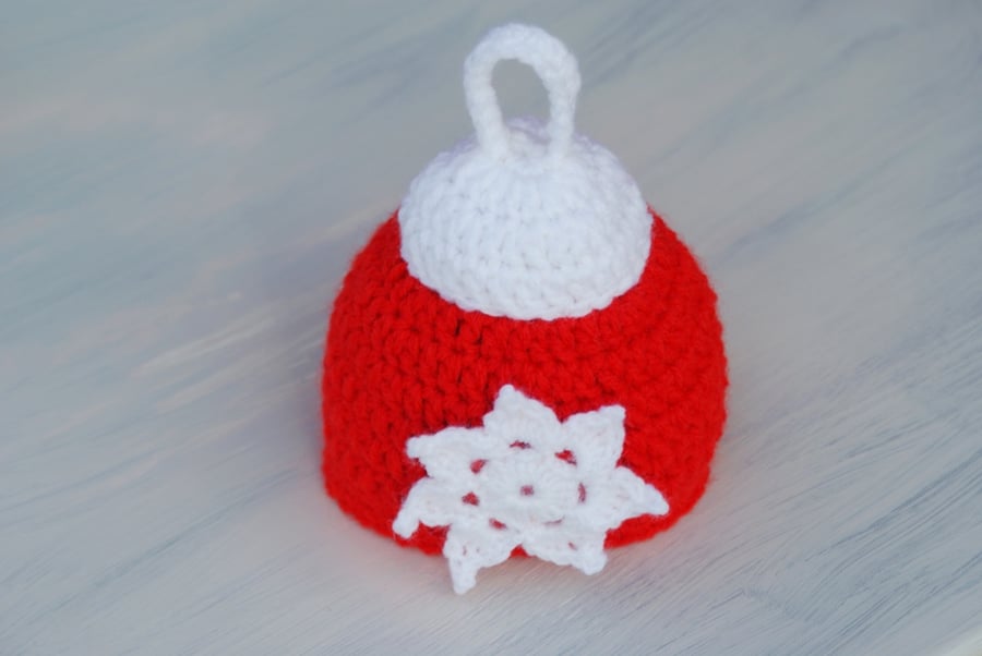 Newborn Baby Xmas Tree Bauble Photo Prop Hat