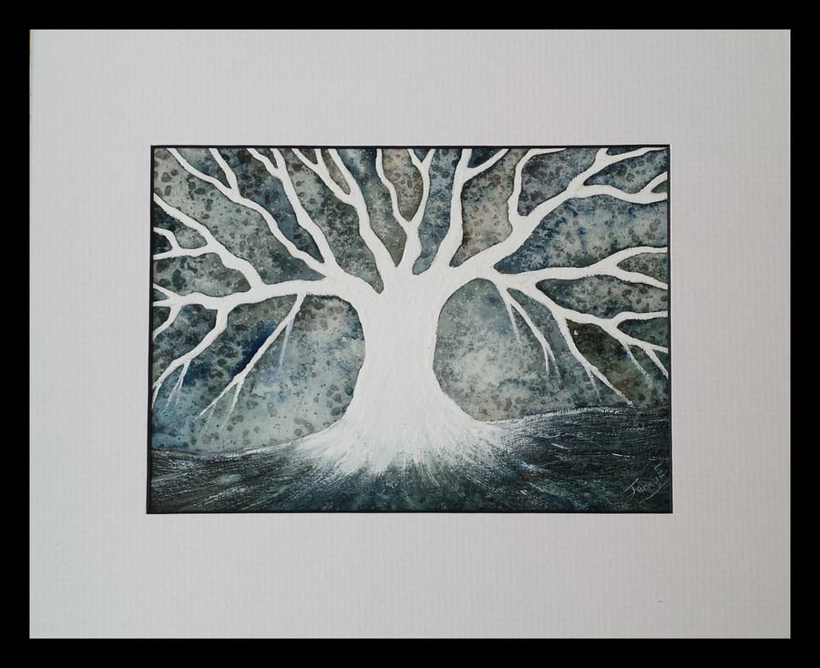Light in the Moodiness, an original framed painting