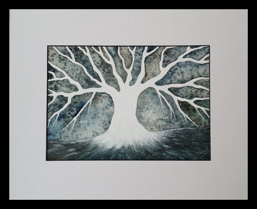 Light in the Moodiness, an original framed painting