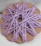 10m Natural Alkanet Dye Thick Tussah Silk Embroidery Thread - Image 2