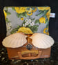 Lovely retro zip pouch yellow roses - Image 2