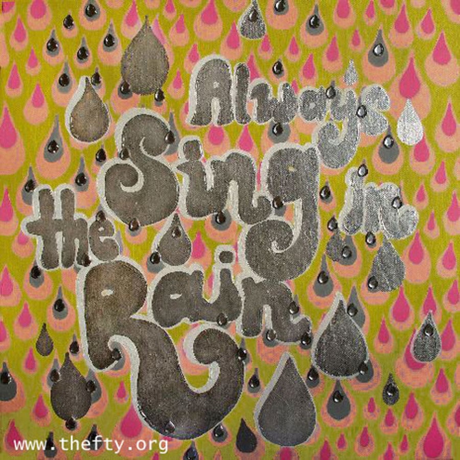 Original Painting Always Sing In the Rain - Folksy