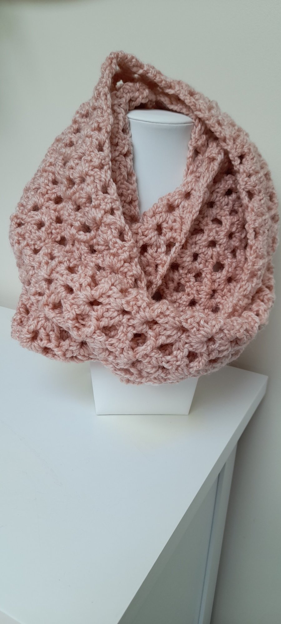 Chunky Crocheted Cowl