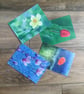 Large magnolia blossom greeting card by UK artist Janet Bird - Image 2