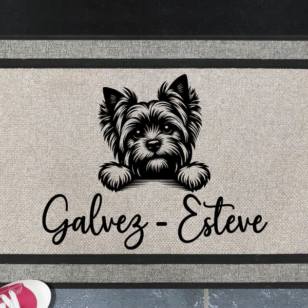 Silky Terrier Door Mat No.1 - Personalised Silky Terrier - All Weather 45x70cm 