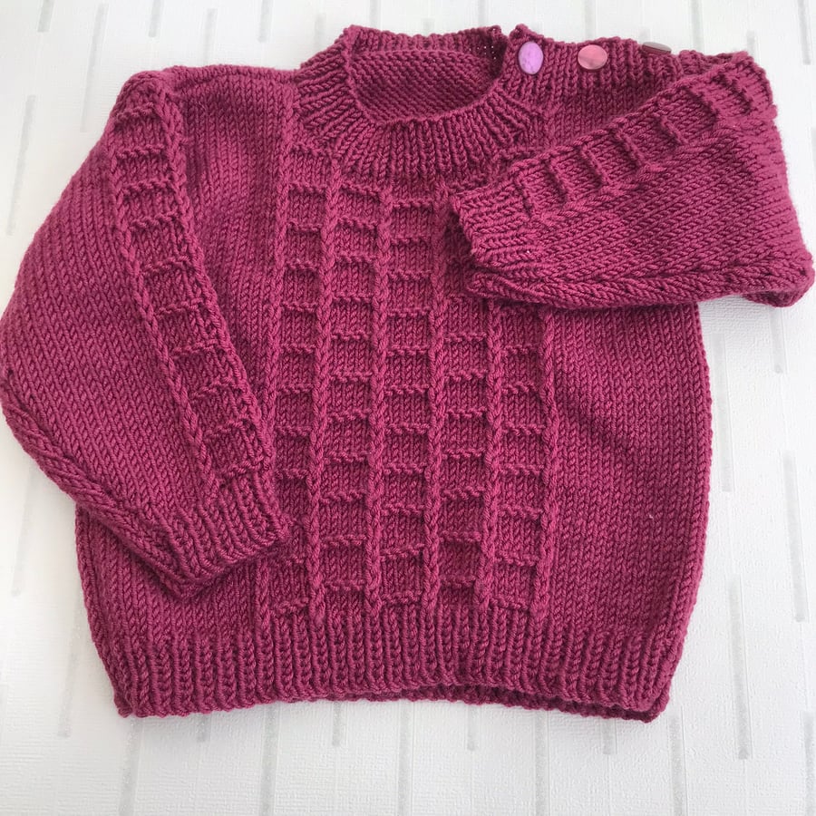 Patterned baby jumper